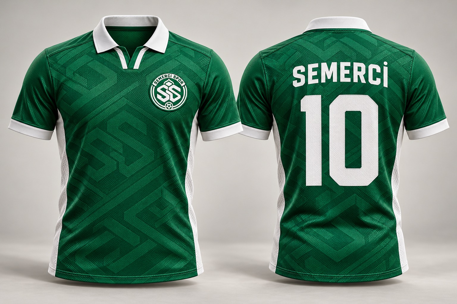 Semerci Spor’un yeşil beyaz forması